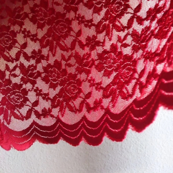 Brick red Lace long sleeve - Picture 7 of 7